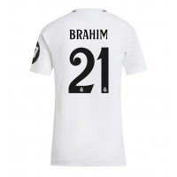 Real Madrid Brahim Diaz #21 Hjemmedrakt Dame 2024-25 Kortermet